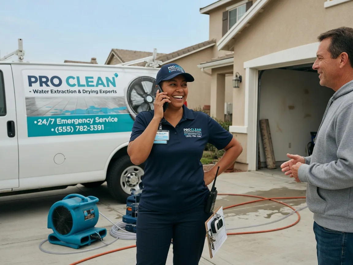 Water Extraction & Drying Pollock Pines, CA FAQs